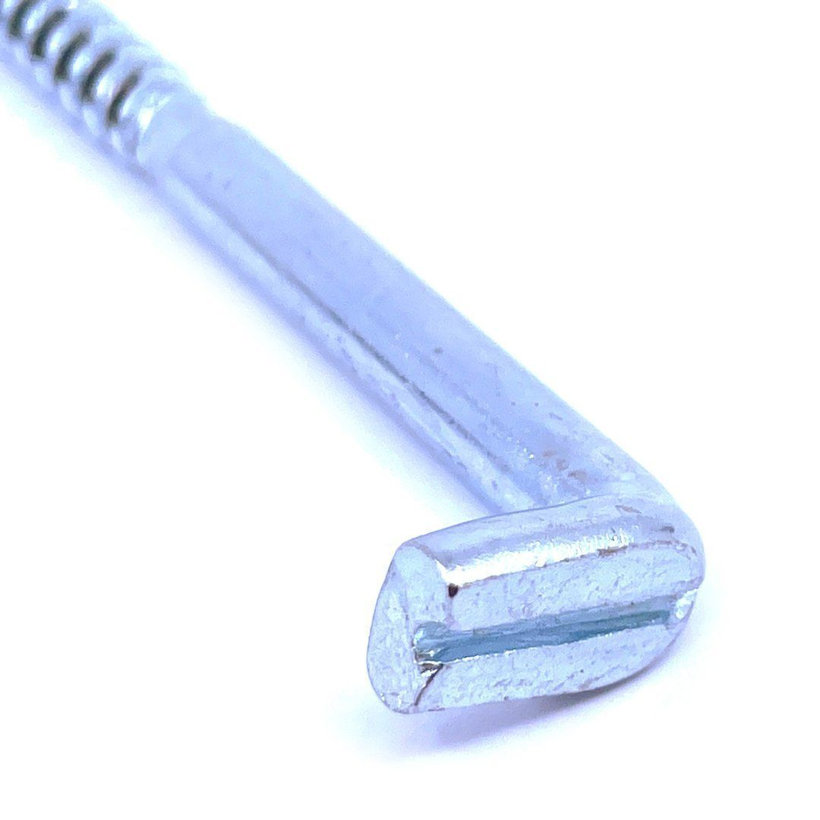 Skoba s plochou drážkou pozinkovaná 80mm