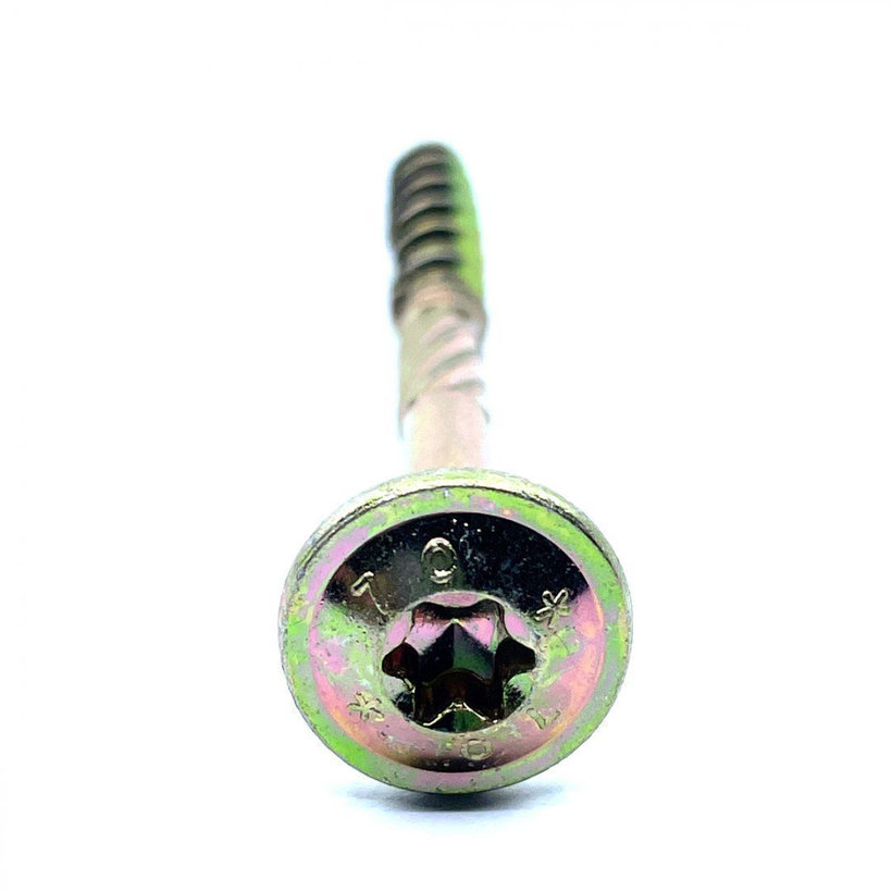 Vrut konštrukčný s tanierovou hlavou TX30 6x80mm