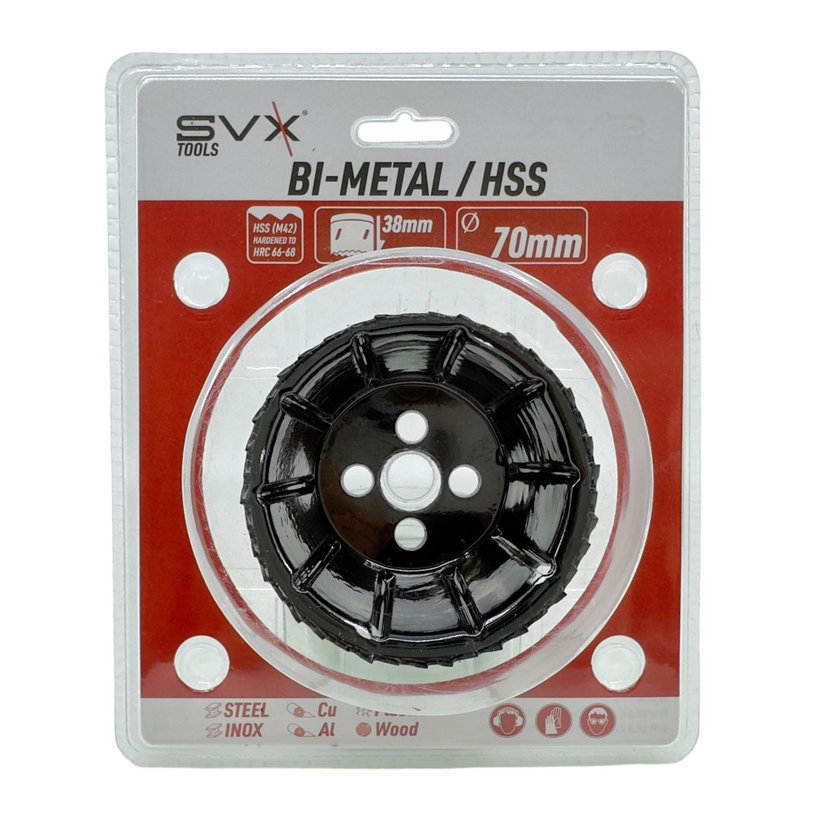 Bimetalová korunka 70mm