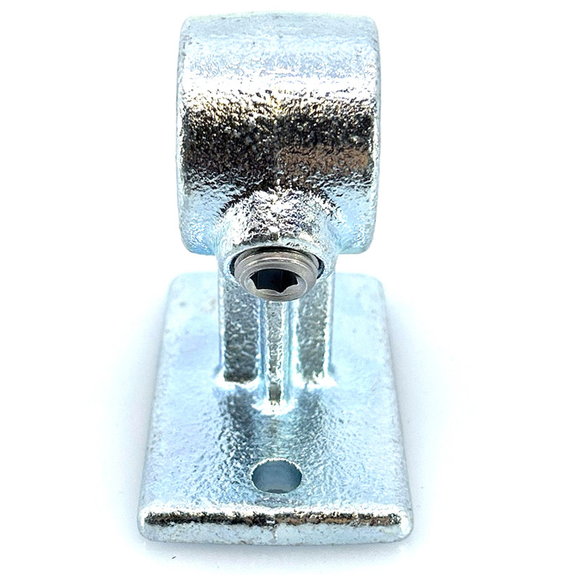 Konektor na zábradlie 27 mm - pozinkovaný