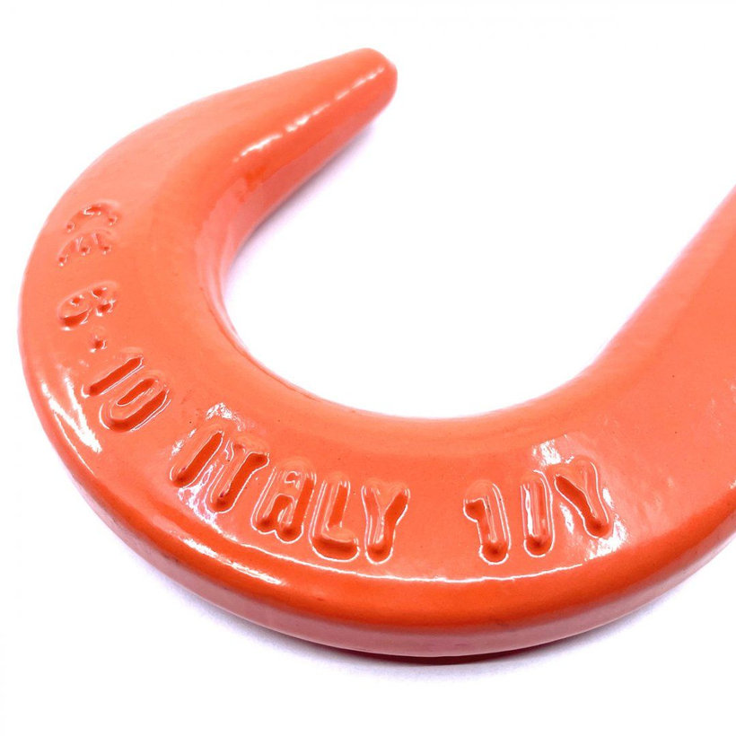 Zlievarenský hák s vidlicou tr 100 oranžový 6mm