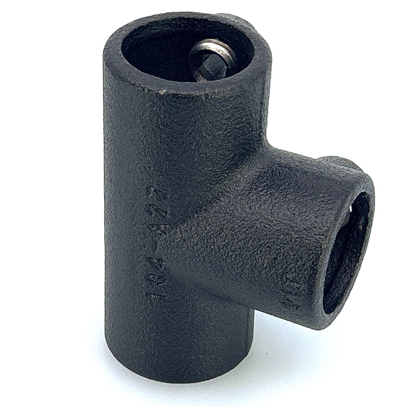 Spojovací článok tvar T 27 mm - čierny