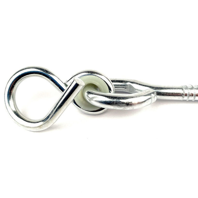 Hák hojdačkový s vrutom a objímkou zn 10,6x180mm