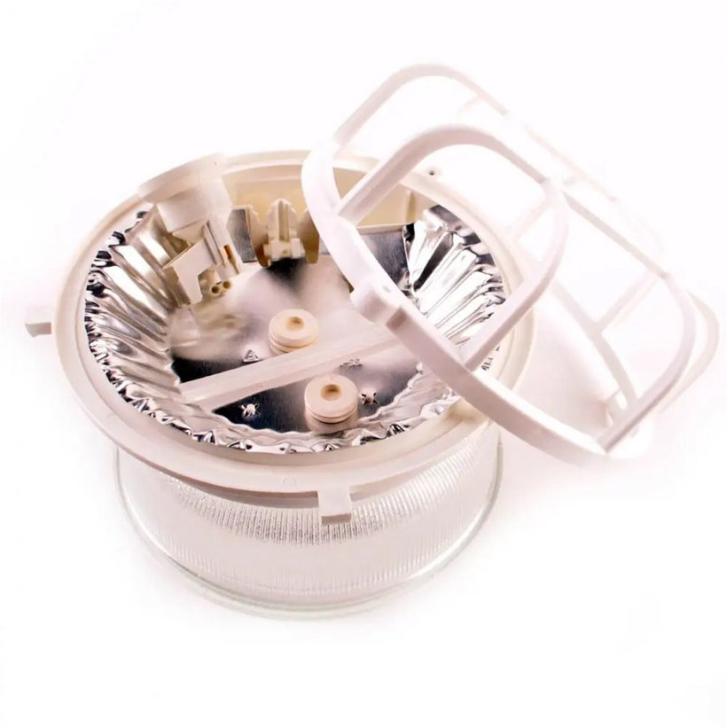 Kruhové svietidlo biele