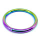 Krúžok zváraný dúhový 4x30mm