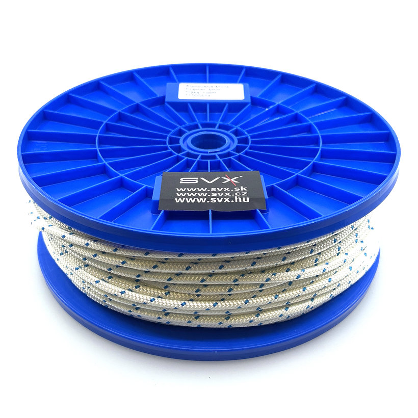 PES štartovacia šnúra TORNADO 16pr 5-100m bielo-modrá