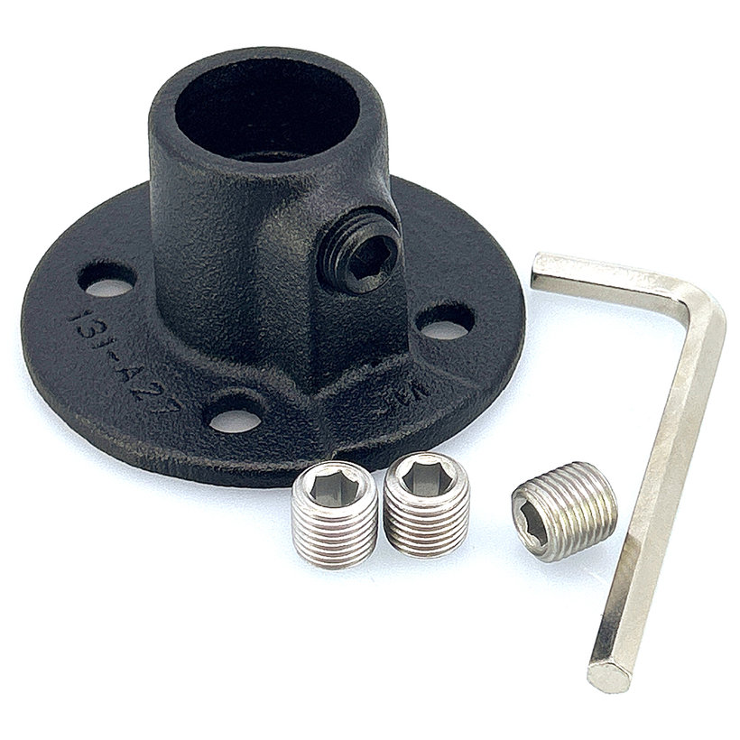 Podporný konektor 27 mm - čierny