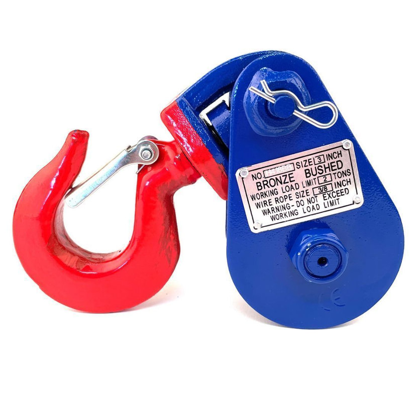 Kladka pre veľké zaťaženie s hákom 25-30/200mm-8T