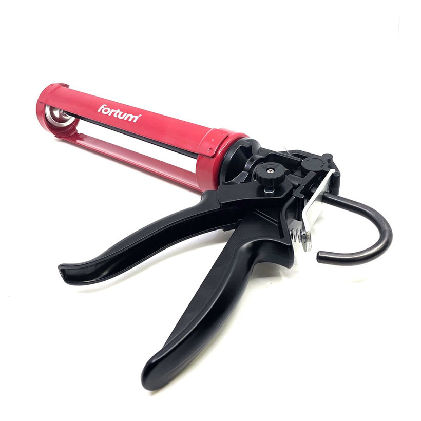 Pištoľ na tmel nastaviteľná, kovová - poloskeletová 310ml