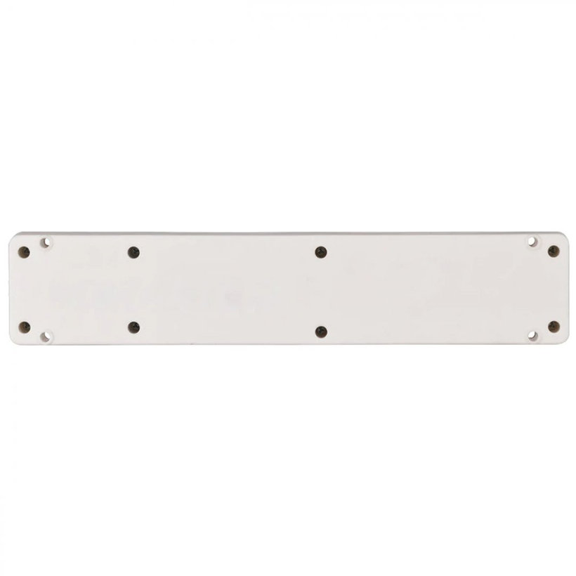 Predlžovačka montovateľná BREMOUNTA 4 zásuvky s vypínačom biela bez kábla