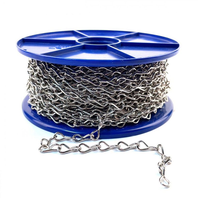 Reťaz jednoduchá poniklovaná 1,6mm