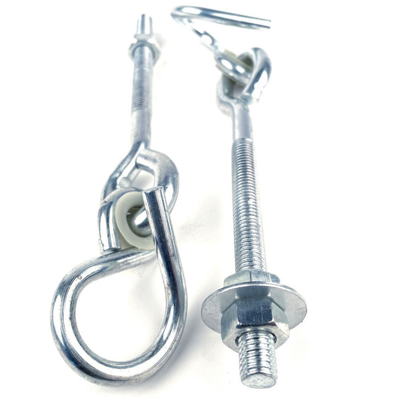 Hák hojdačkový so závitom a s objímkou M12x320mm
