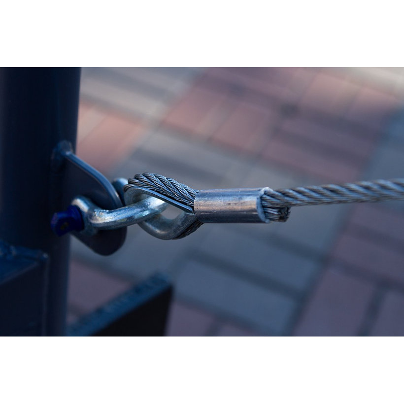 Oceľové lano DIN 3055 6x7+FC 5mm