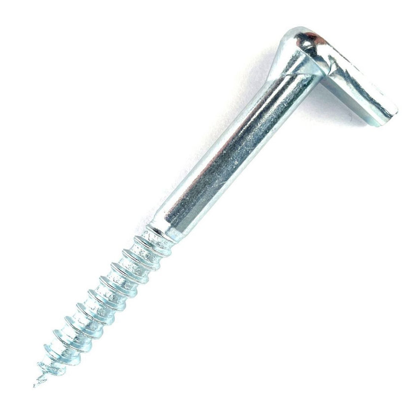 Skoba s krížovou drážkou 80mm Zn - blister 33