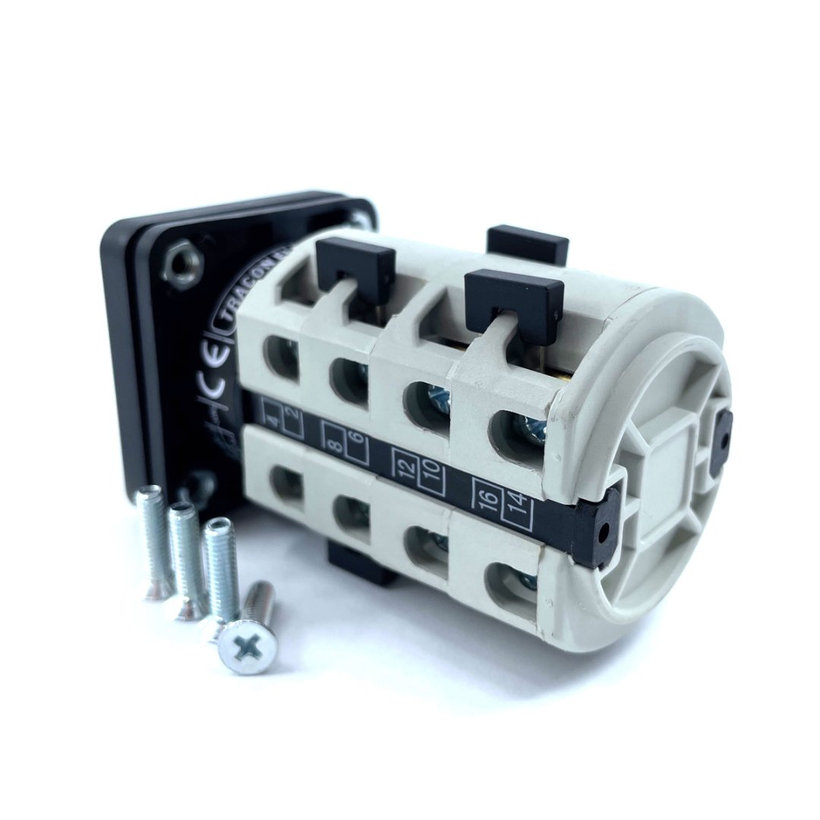 Vačkový prepínač motora hviezda-trojuholník 25A