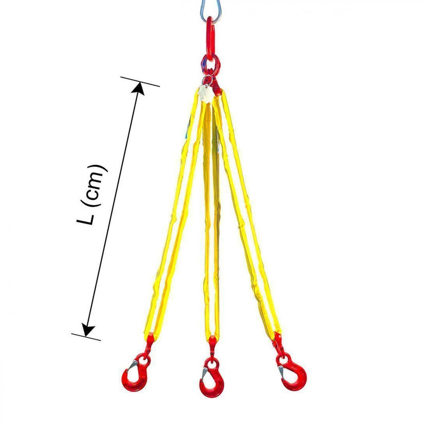Textilný záves OKO-3 HÁK 6300/4500 kg, 6 m