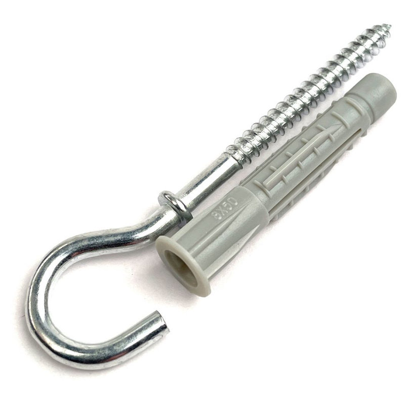 Hák s límcom a hmoždinou 6x35mm