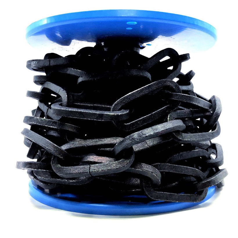 Reťaz ozdobná/čierna 8mm