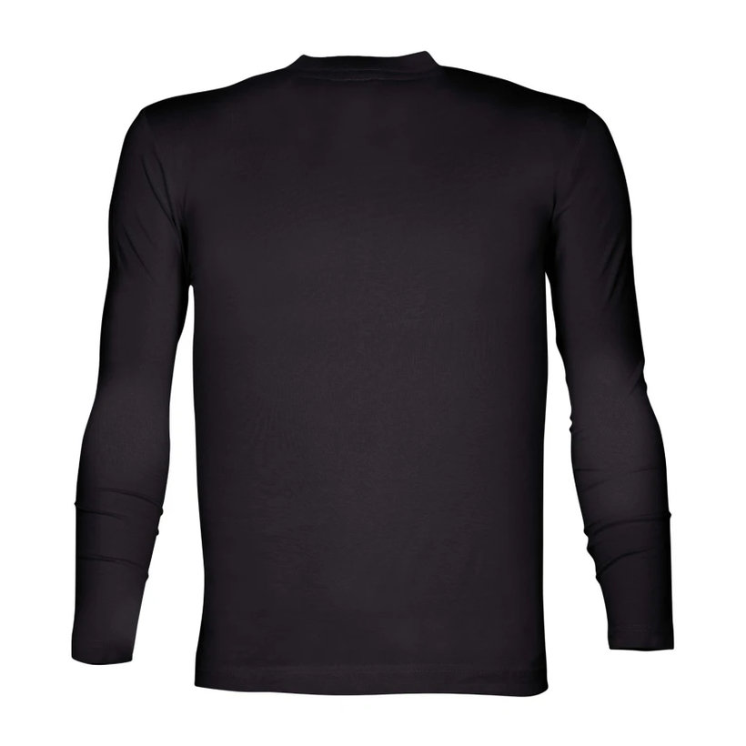 Tričko CUBA s dlhým rukávom čierne H13017 - XL