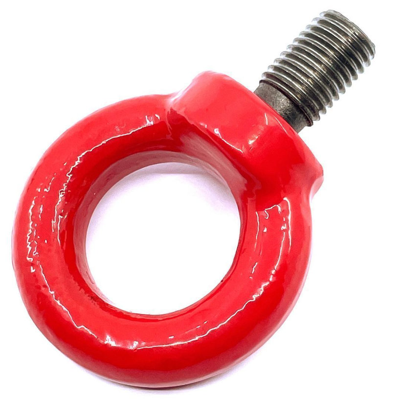 Závesné oko DIN 580 tr 80 červené M20