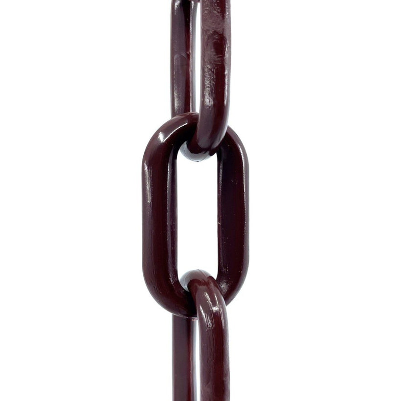 Plastová reťaz hnedo/bordová 8mm