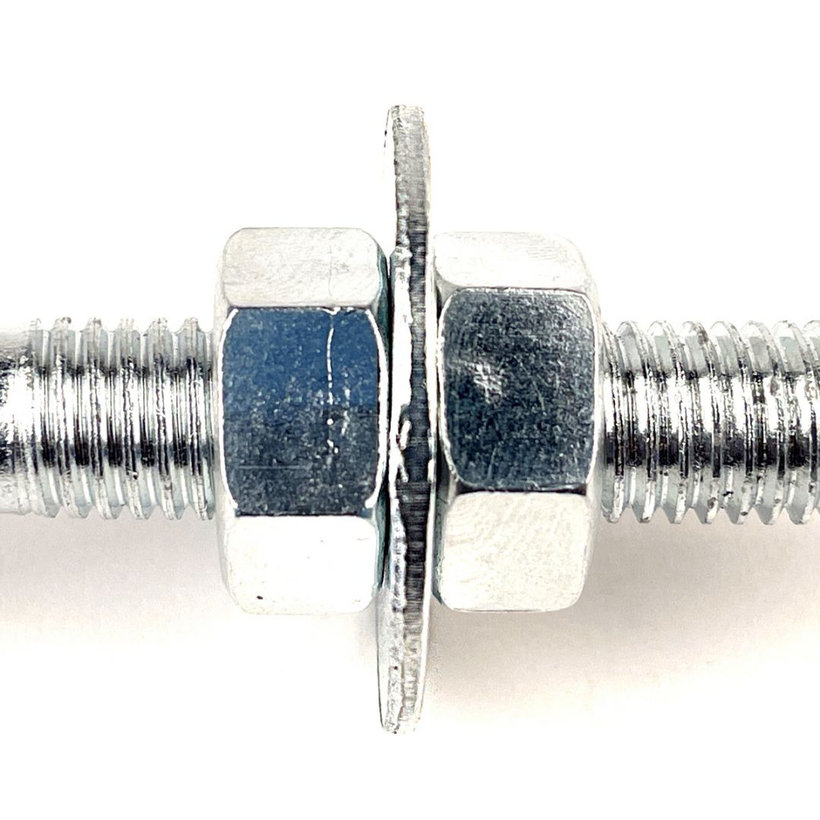 Hojdačkový hák so strmeňom D zn M10x140mm