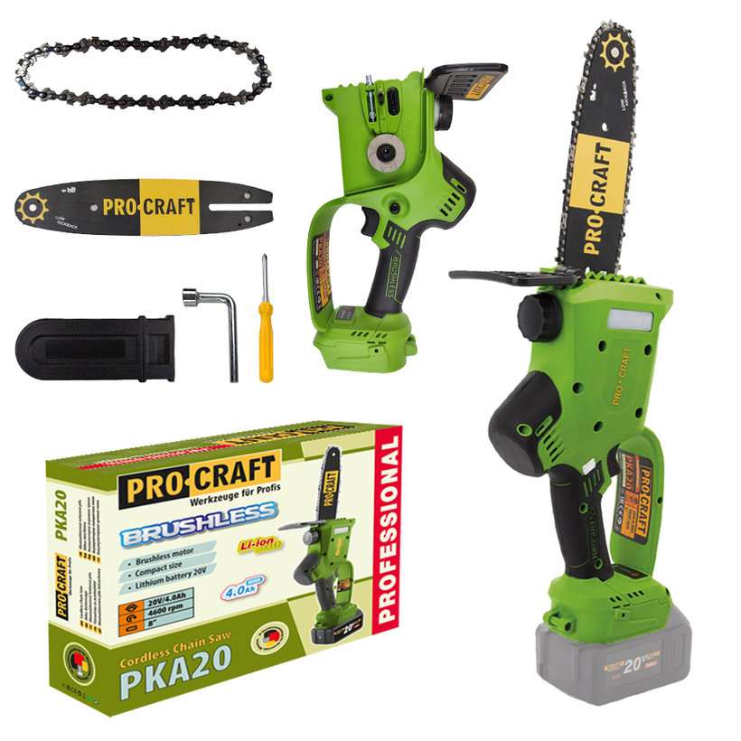 Aku reťazová ručná pílka PKA20 - bez batérie a nabíjačky