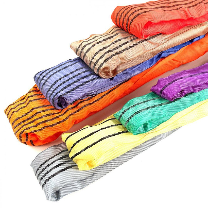 Zdvíhací pás - nekonečná slučka Oranžová 10T/2-4M