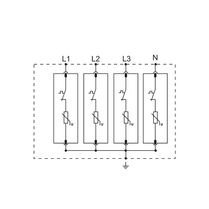 Zvodič prepätia AC typ T1+T2
