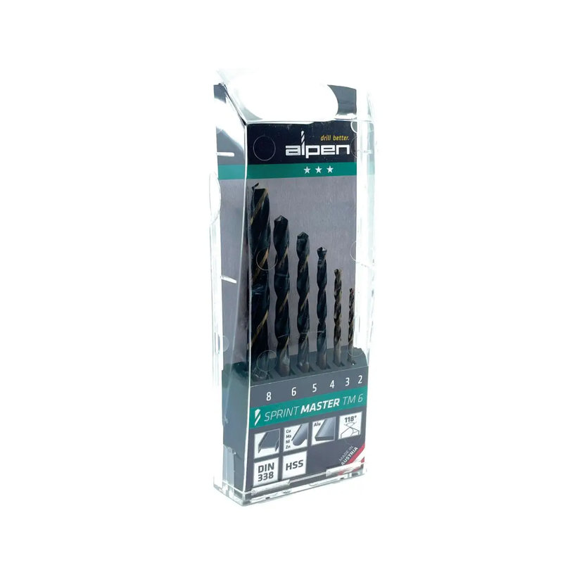 Sada vrtákov do kovu Sprint Master - 6dielna