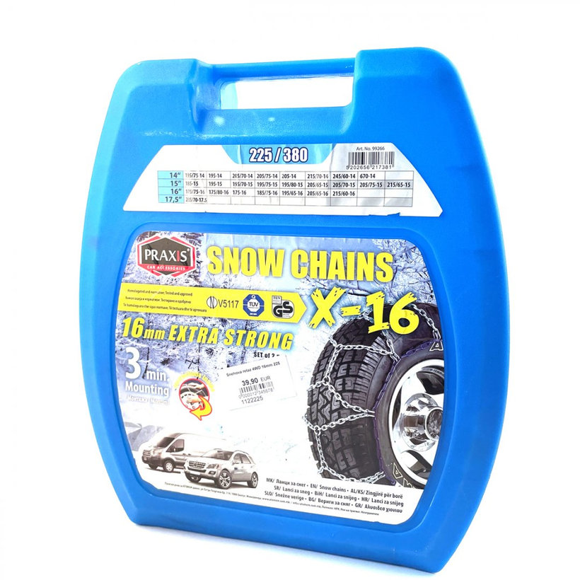 Snehová reťaz 16mm 4WD 265