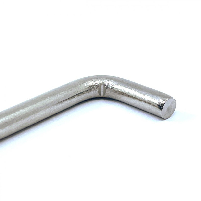 Nerezová skoba s vrutom 30 mm