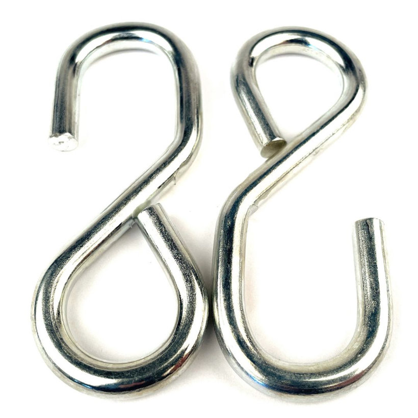 S - hák s okom pozinkovaný 8mm