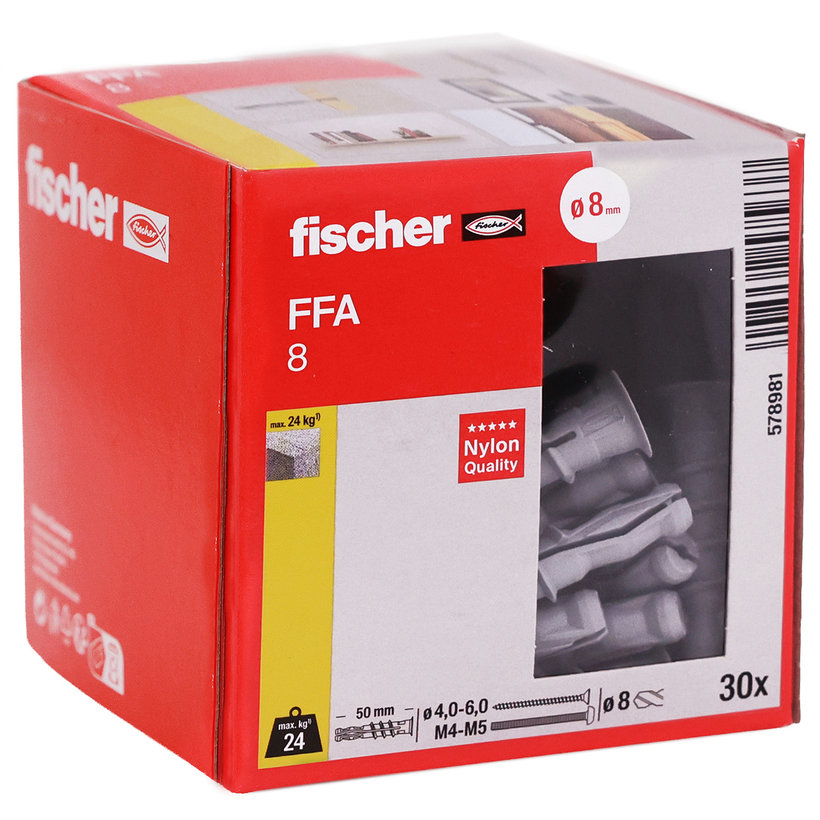 Hmoždinka do pórobetónu FFA 8