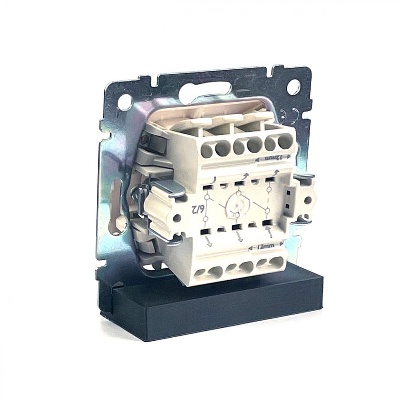 Valena vypínač č.6+6 biely