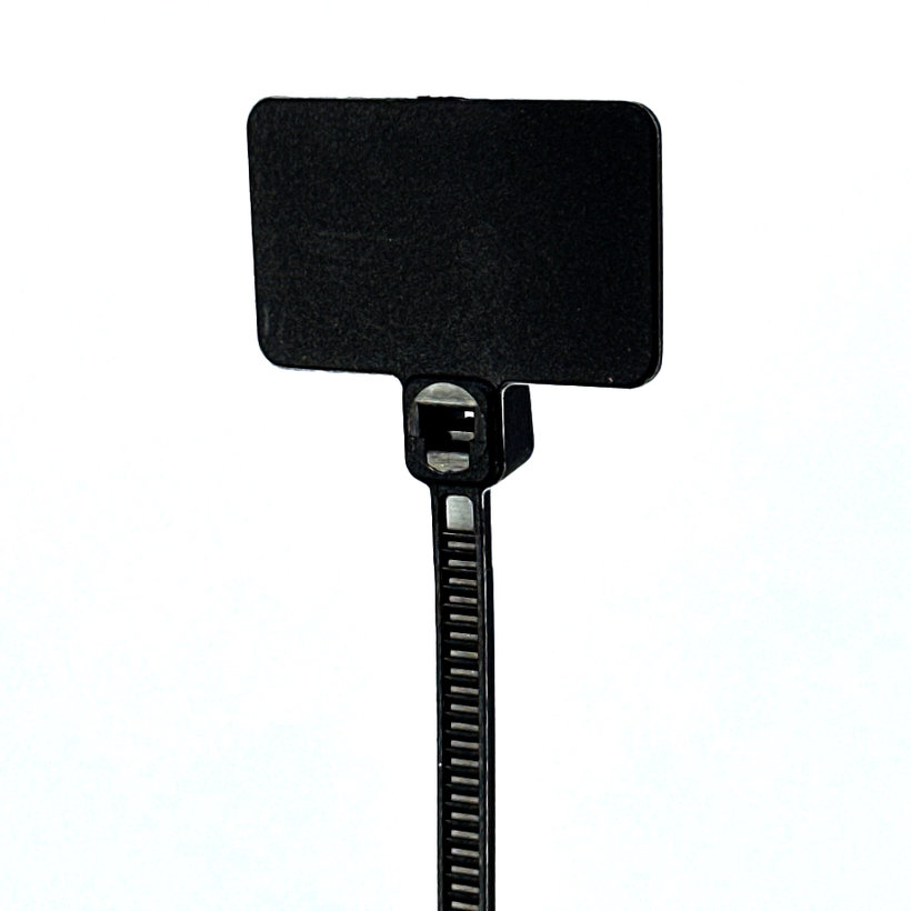 Označovací štítok s páskou čierny - 3,6x220mm