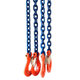 Reťazový záves oko-4 hák tr 100 so skracovačom (1 m, 14 000/10 000 kg, 13 mm)