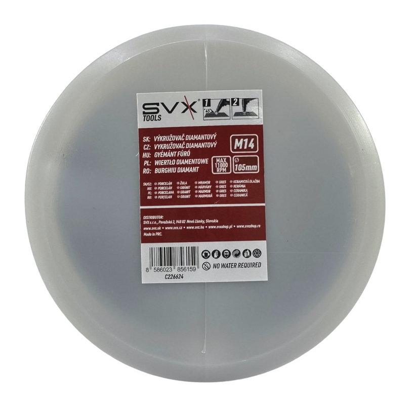 Vyrezávač diamantový M14-105mm