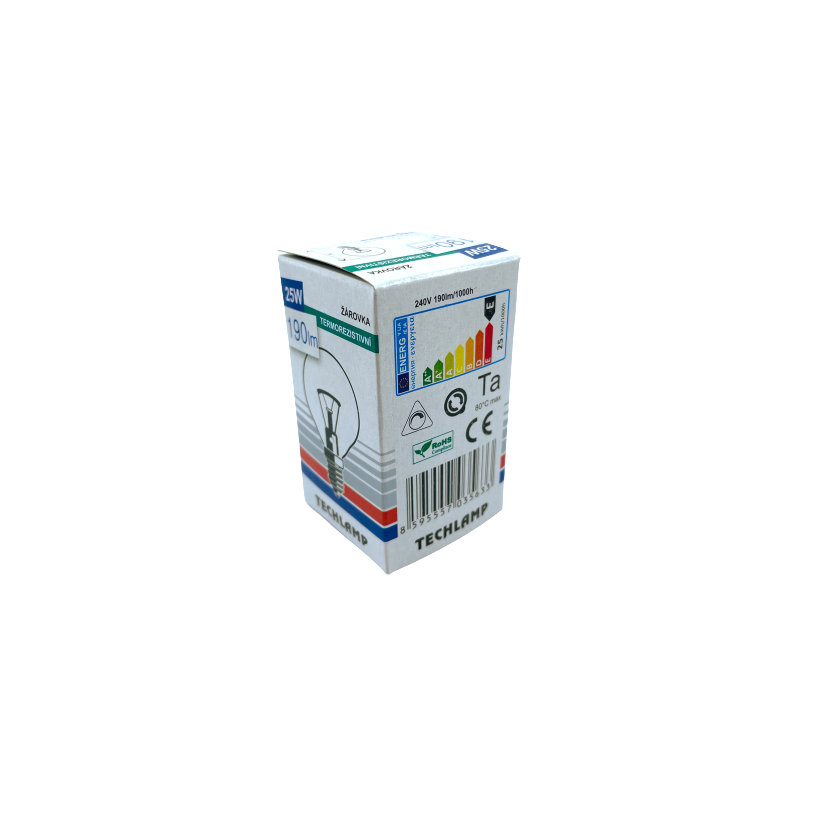 Priemyselná žiarovka iluminačná 25W E14