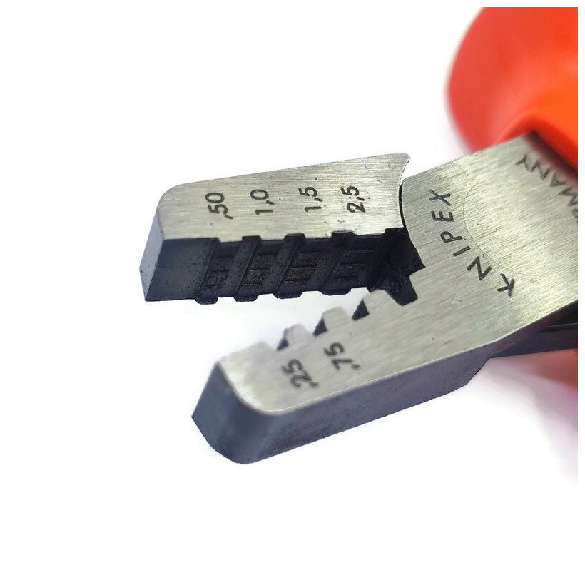 Kliešte lisovacie pre koncové dutinky 145 mm