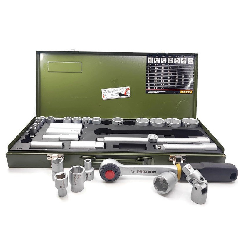 Sada nástrčných kľúčov 1/2"