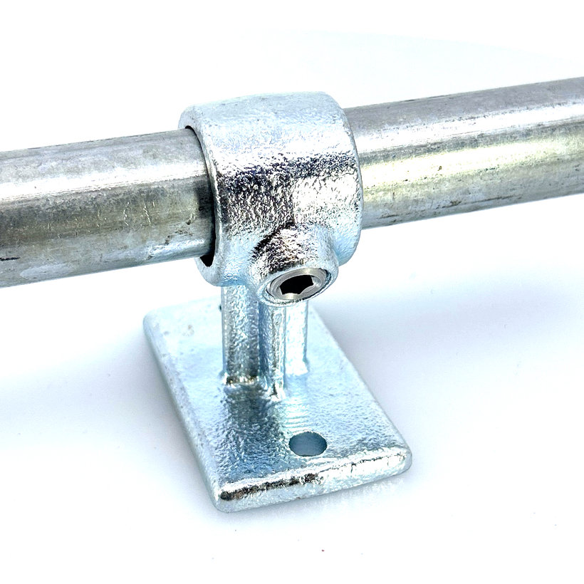 Konektor na zábradlie 27 mm - pozinkovaný