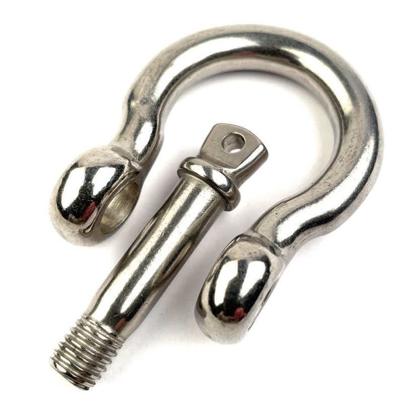 Nerezový zámok reťaze tvar oblúk A4 16mm