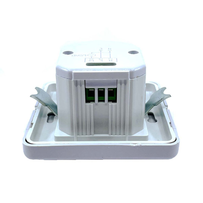 Snímač pohybu zapustený - biely 160°