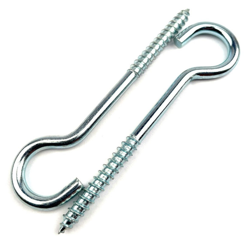 Hák stropný s vrutom pozinkovaný 100mm