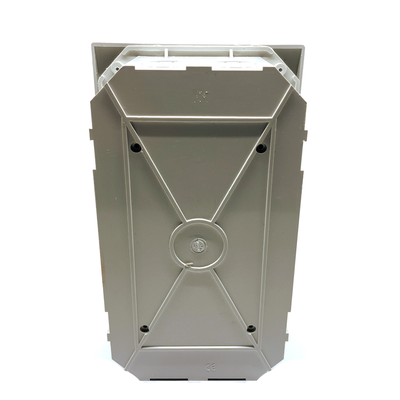 Rozvodná skriňa podomietková s bielymi dvierkami 115x200x60mm