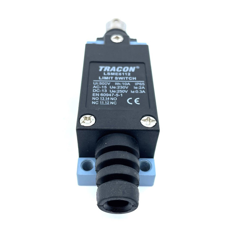 Koncový spínač s pozdĺžne rotačným čapom