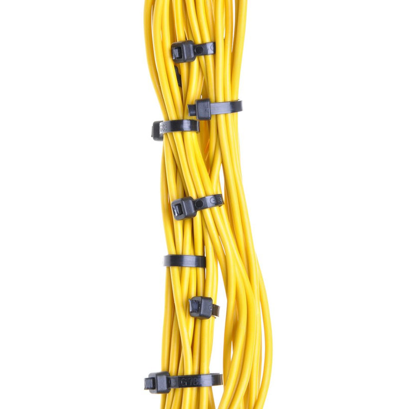 Sťahovacia páska čierna 50ks 4,8x450mm