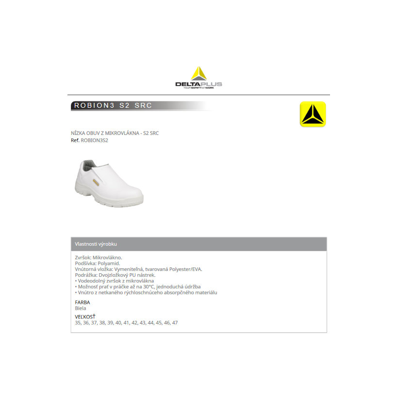 Pracovná obuv ROBION3 S2 38