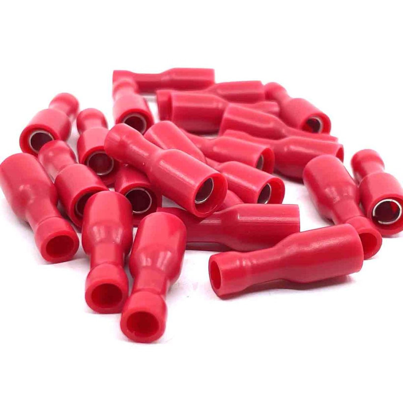 Izolované Cu lisovacie konektory červené 1,5mm²